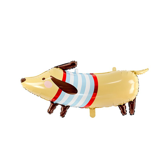 Helium ballon Teckel 90cm